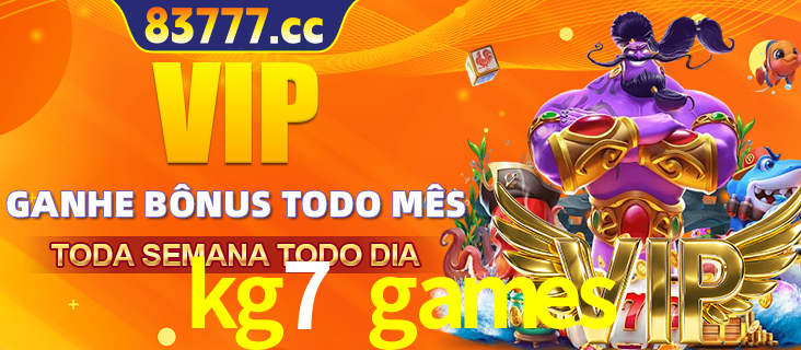 Banner promocional do kg7 games oferecendo 100% de recompensas adicionais contínuas para quem fizer o login diário (Daily sign-in), com um mascote de coelho.