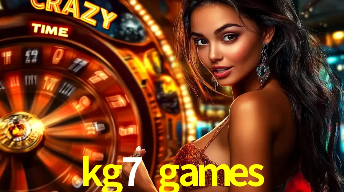 Mulher ao lado da roda de prêmios do jogo de cassino ao vivo Crazy Time, um dos shows de jogos mais emocionantes oferecidos pela plataforma de apostas kg7 games.