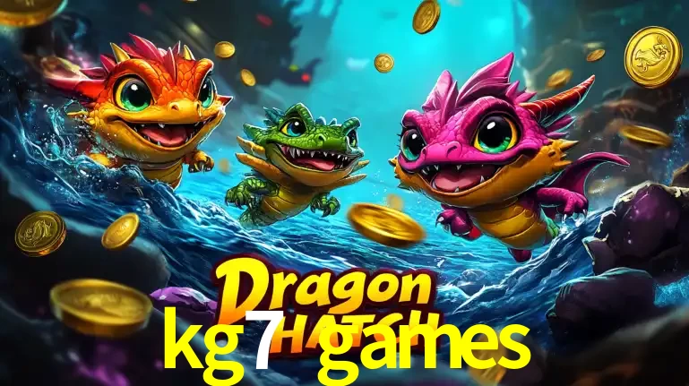 Arte promocional do jogo Dragon Hatch com três adoráveis dragões bebês nadando entre moedas de ouro, um dos slots mais divertidos para jogar no cassino kg7 games.