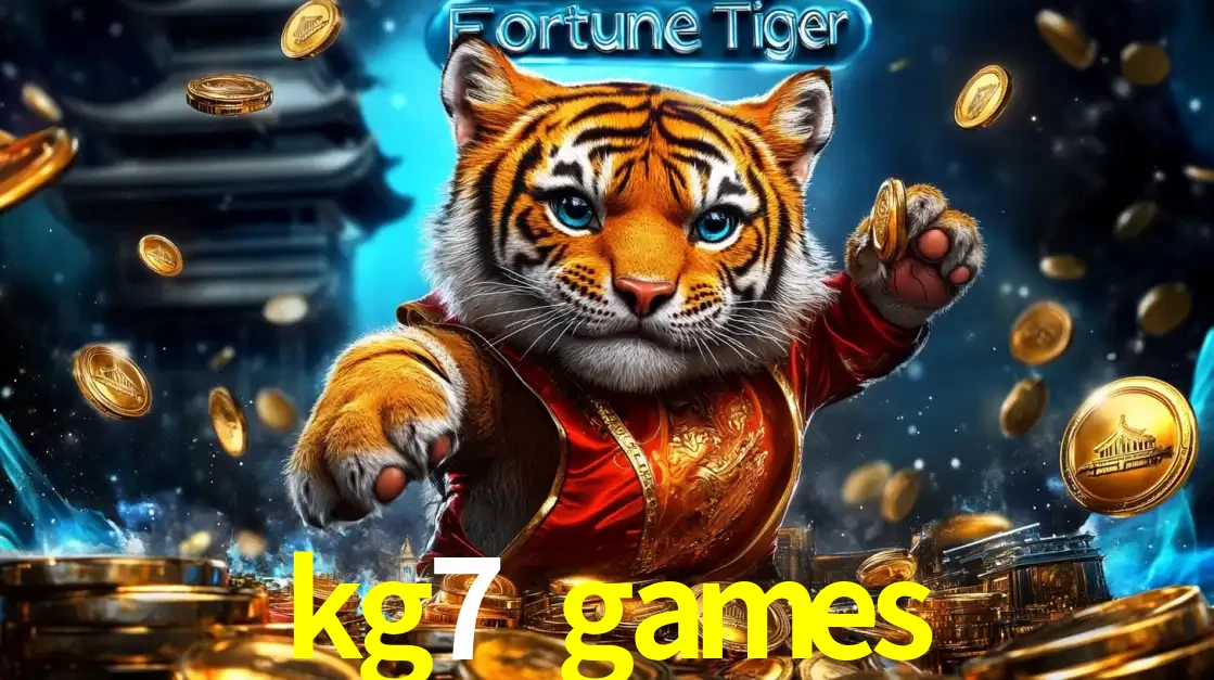 Imagem promocional do jogo de slot Fortune Tiger, com um tigre majestoso em traje tradicional cercado por uma fortuna em moedas de ouro, disponível agora no cassino kg7 games.